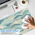 thumbnail image 4 of Green, Rolling Waves&nbsp;mousepad Gamingwaterproof,rubber+multispandexnon Slip MousepadsDesk Pad for Office Home Game 31.5x15.7inches, 4 of 7
