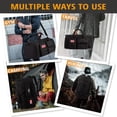 thumbnail image 4 of 27.5In Expandable Gym Bag For Men,58L Large 3 in 1 Sports Travel Duffle Bag With Shoes Compartment,Water Resistant Sports Gym Tote Bags Multi-functional Travel Backpack Overnight Bag, 4 of 9