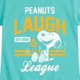 thumbnail image 3 of Peanuts - Peanuts Laugh League - Toddler & Youth Girls Short Sleeve Graphic T-Shirt, 3 of 6