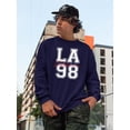 thumbnail image 2 of California Los Angeles 98 Banner Sweatshirt Men -Image by Shutterstock, Male x-Large, 2 of 4