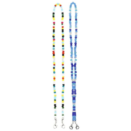 

2 Pcs Anti-slip Mask Lanyards Portable Mask Chains Multi-function Glasses Strap