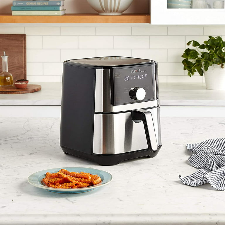  Instant Pot Vortex Plus 6-in-1,4QT Air Fryer Oven,From the  Makers of Instant Pot with Customizable Smart Cooking Programs,Nonstick and  Dishwasher-Safe Basket,App With Over 100 Recipes,Stainless Steel : Home &  Kitchen