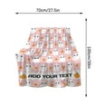 thumbnail image 3 of Halloween Flannel Throw Blanket, Ghost Pattern Ultra Soft Lightweight Cozy Blankets for Bed Couch Sofa 27.5x39Inch Multicolor, 3 of 6