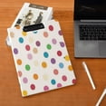 thumbnail image 5 of FORMRS A4 Clipboard Folder with Pen Holder Horizontal Foldable School Office Binder, Polka Dot, 5 of 9