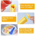 thumbnail image 4 of maxiaoxia Popsicle Tray Ice Cream Yogurt Jelly Lolly Mould Ice Pop Maker Molds, Silicone Popsicle Mold for Kids Adults, 4 of 7