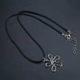 thumbnail image 4 of Qisuw Hollow Flower Choker Chain Jewelry for Women Teens Elegant Big Flower Clavicle, 4 of 10