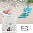 thumbnail image 4 of Christmas Manicure Snowman Christmas Tree Nail Sticker, 4 of 5