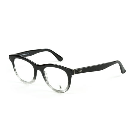 Tod's Full Rim Rectangular Eyeglass Frames TO5112 50mm Black Ombre