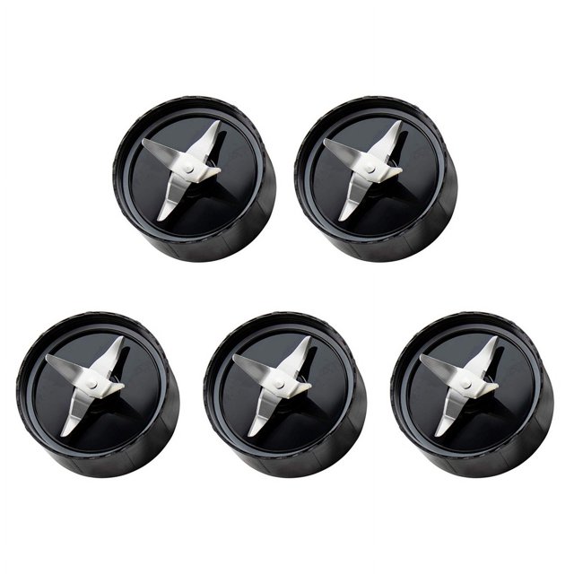 5X Pièce de Rechange pour Lame Compatible pour -(250W, Série MB1001) Lame en Acier Inoxydable de Rechange
