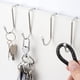 thumbnail image 4 of UPSTONE Gancho para puerta – Acero inoxidable SUS304, gancho doble ajustable resistente, organizador en puerta de gabinete, ducha, cajón, armario, zapatero, 4 of 5