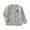 b41-Grey, variant on Girls Cardigan Sweater Long Sleeve Cute Bow Button Bolero Toddler Kids Cotton Ruffle Knit Sweaters 2-12 Years Light Blue Size 12-18 Months
