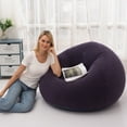 Bean Bag Chair, Ultra Soft Inflatable Lazy Sofa Memory Foam Bean Bag
