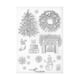 thumbnail image 2 of Sellos transparentes,Sellos transparentes navideños para hacer tarjetas,álbumes de recortes,Sellos de silicona Sellos artísticos Álbum de fotos decorativo,Fondo de diario Elaboración de, 2 of 8