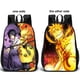 thumbnail image 2 of Mochila de viaje con personajes de anime, mochila escolar de doble cara, mochila ajustable, elegante y ligera, para senderismo al aire libre, 16 pulgadas, 2 of 4