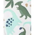 thumbnail image 2 of Carter's Boy's Cute & Lightweight All Cotton Romper (Dino, 6M), 2 of 2