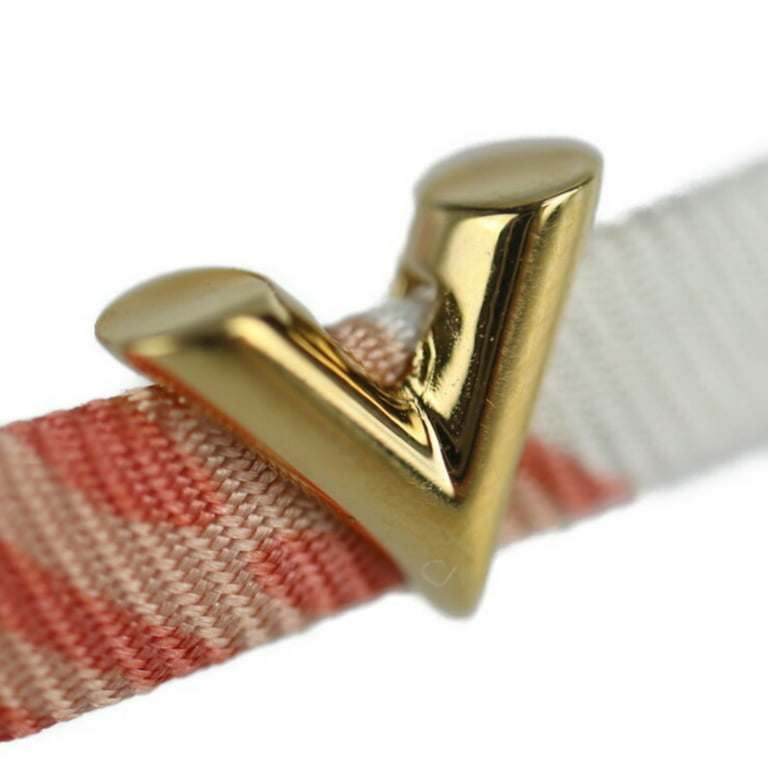 Louis Vuitton - Authenticated Essential V Bracelet - Silk Multicolour for Women, Good Condition