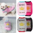 thumbnail image 4 of Puppy Dog Clothes Printed Mesh Tee Pet Vest T Shirt Tank For Small Dogs Summer, 4 of 14