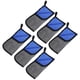 thumbnail image 1 of 6uds Microfibra Toalla Secado Auto 9.84"x9.84" Extra Grande Gris Azul, 1 of 1