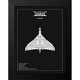 thumbnail image 2 of Rogan, Mark 15x18 Black Modern Framed Museum Art Print Titled - BP Avro Vulcan Black, 2 of 5