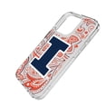 thumbnail image 2 of Illinois Fighting Illini iPhone Paisley Design Clear Case, 2 of 7