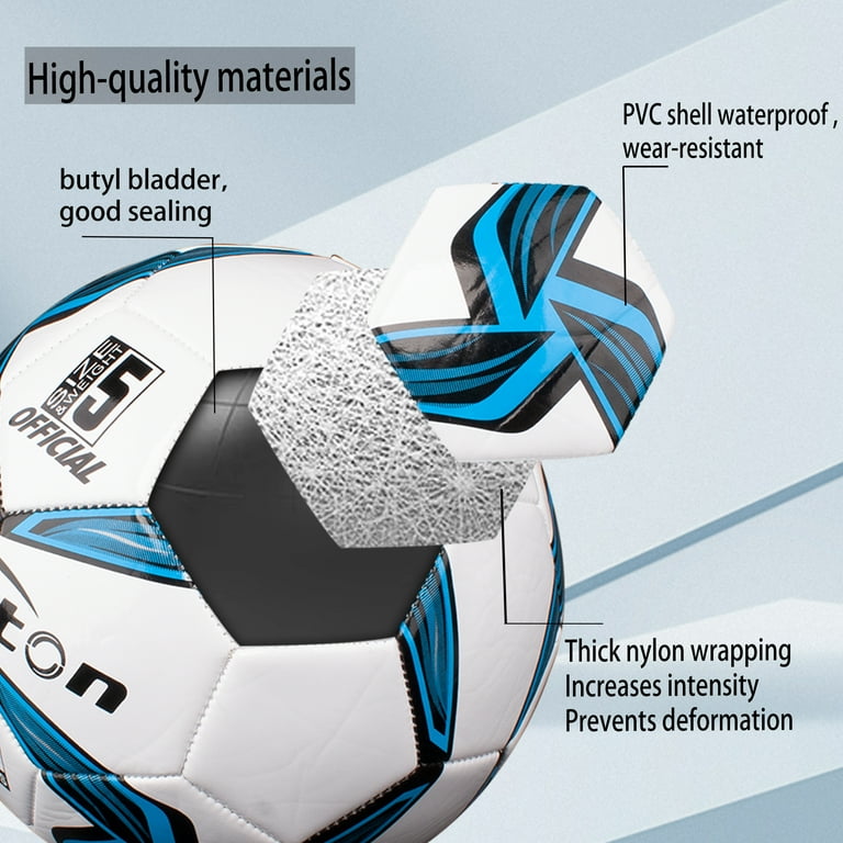 Senston Soccer Ball, Size 5, Regulation Match Ball, Machine