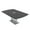 Asian Night w/Silver Base with Electric, variant on 7Ft Arc Rectangle Conference Table Square Metal Base Power And Data