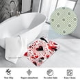 thumbnail image 3 of Valentine's Day Polyester Non-Slip Chair Mat Rug Outdoor Carpet Door Mat Machine Washable, 3 of 6