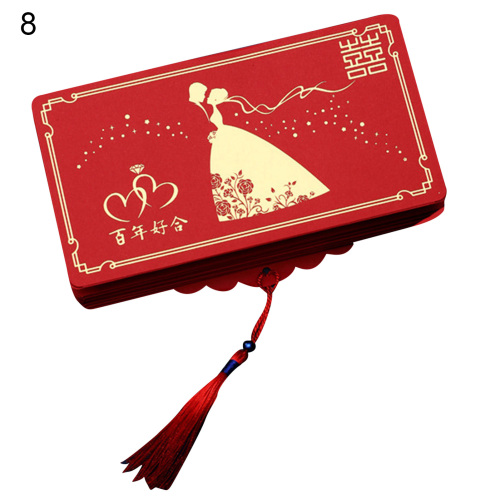 36 Enveloppes Rouges Traditionnelles Chinoises – Pour Nouvel An, Mariage, Cadeaux, 17x9 Cm - 6