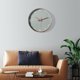 thumbnail image 4 of (vert Clair)silencieuse Horloge Murale 12 Pouces Chambre Salon Sans Chelle Horloge Ronde Horloge Modo Simple Crative Murale Dcoration Murale, 4 of 4