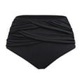 thumbnail image 7 of TOWED22 Women Bikini Bottoms Side Tie Adjustable Bathing Suit Swimsuit Full Coverage Swim Bottom(Black,L), 7 of 7