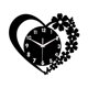 thumbnail image 1 of Reloj de pared Corazón de Amor, Estética Sencilla y Moderna, Reloj Decorativo de Acrílico para Negro, 1 of 9