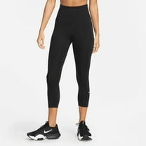 Nike One Women's High Rise Tight Fit Leggings Black/White XS