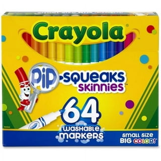 Crayola XL Classic Poster Markers Point Chisel Marker Point Style Black,  Green, Blue, Red - 4/Bundle of 5 Packs 