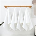 thumbnail image 4 of Solid Color Cottons Towel Household Absorbent Adult Face Towel, 4 of 6