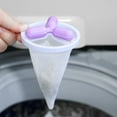 thumbnail image 3 of Floating Hair Filtering Mesh Removal, Pet Hair Remover for Laundry, Reusable Lint Catcher for Top-Load Washing Machine with Fine Mesh Collection Bag for Pet Hair Dog & Cat Fur, Clothes & Blankets, 3 of 5