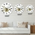 thumbnail image 4 of Designart 1 in Quartz Traditional Wall Clock, 4 of 5