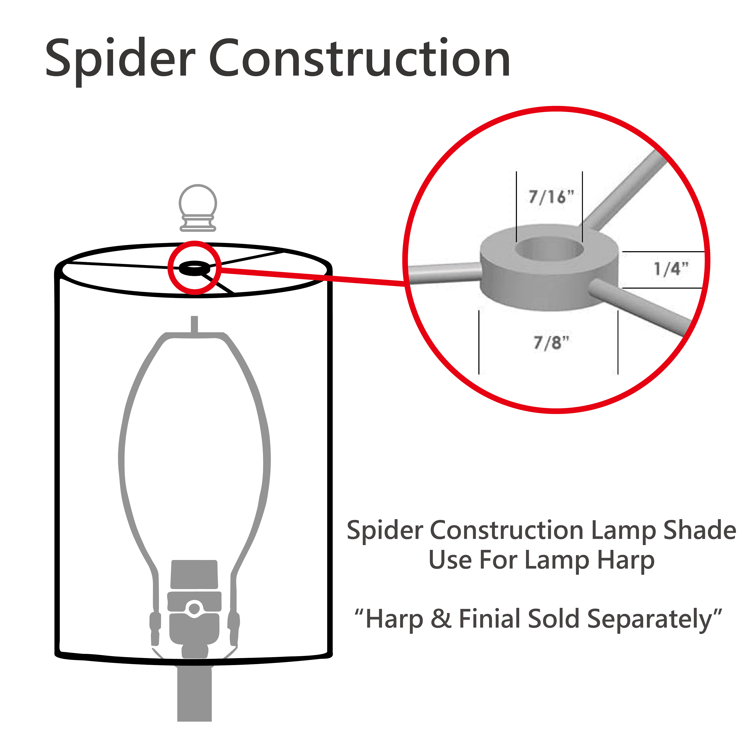 x 10 Spider LAMP Shade Aspen Creative 36005 8 + 16 Wide Transitional Rectangular Hardback Shaped Construction White 