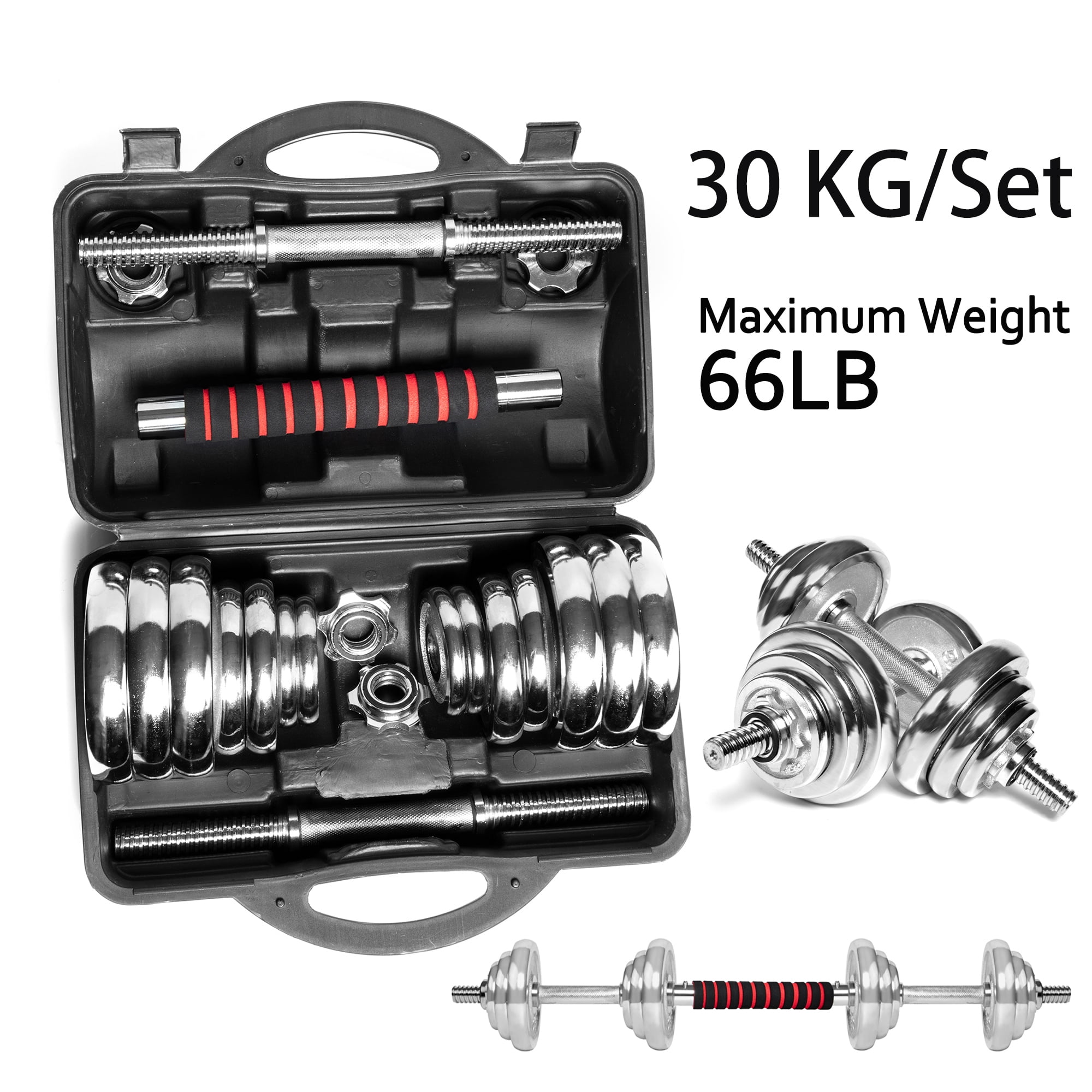 Dumbbells Barbell Set Adjustable Weight Fitness Dumbbells Set with