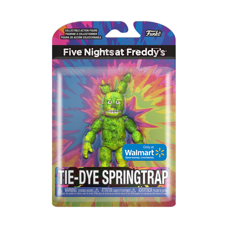 SF・ファンタジー・ホラー Five Nightsat Freddys-TIE-DYE SPRINGTRAP Funko Walmart Exclusive: 5