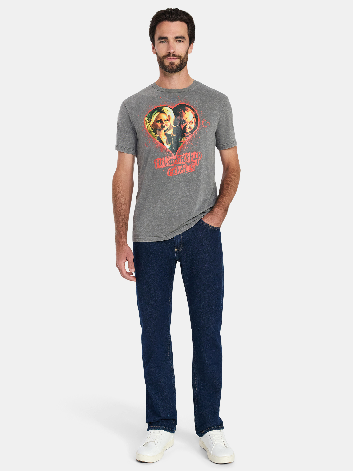 Chucky, Men's & Big Men's Valentine's Day Graphic Tee, Sizes XS-3XL