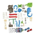 thumbnail image 3 of Juguetes de construcción, juego de pista de carreras, pista de aventura, vehículo de juguete, coche de juguete exclusivo para niños de 3 a 8 años, tren, 3 of 8