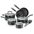 thumbnail image 1 of Juego de Utensilios de Cocina T-fal Negro de Titanio Antiadherente Avanzado con Indicador de Calor,, 1 of 6