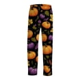 thumbnail image 4 of Satingcolo Mens Pajama Pants Funny Pajama Pants for Men Soft Halloween Printed Sleepwear Bottoms Novelty Sleep Lounge Pants, 4 of 7