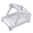 thumbnail image 4 of Labels Label Holder Thermal Label Holder for Rolls and Fanfold Labels Compatible with Thermal Printer Desktop Label Printer Withe, 4 of 7