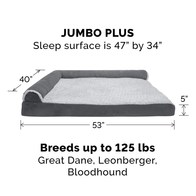 Cooling Gel Orthopedic Chaise Dog Bed, Jumbo Plus photo 7