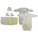 thumbnail image 1 of Vestidos, Tapa de Botines y Toallas - 8 Pc - Recién nacido Bambini CS_0025, 1 of 1