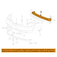 thumbnail image 3 of For 01-05 Civic Front Bumper Reinforcement Crossmember Impact Bar Primed Steel, 3 of 5