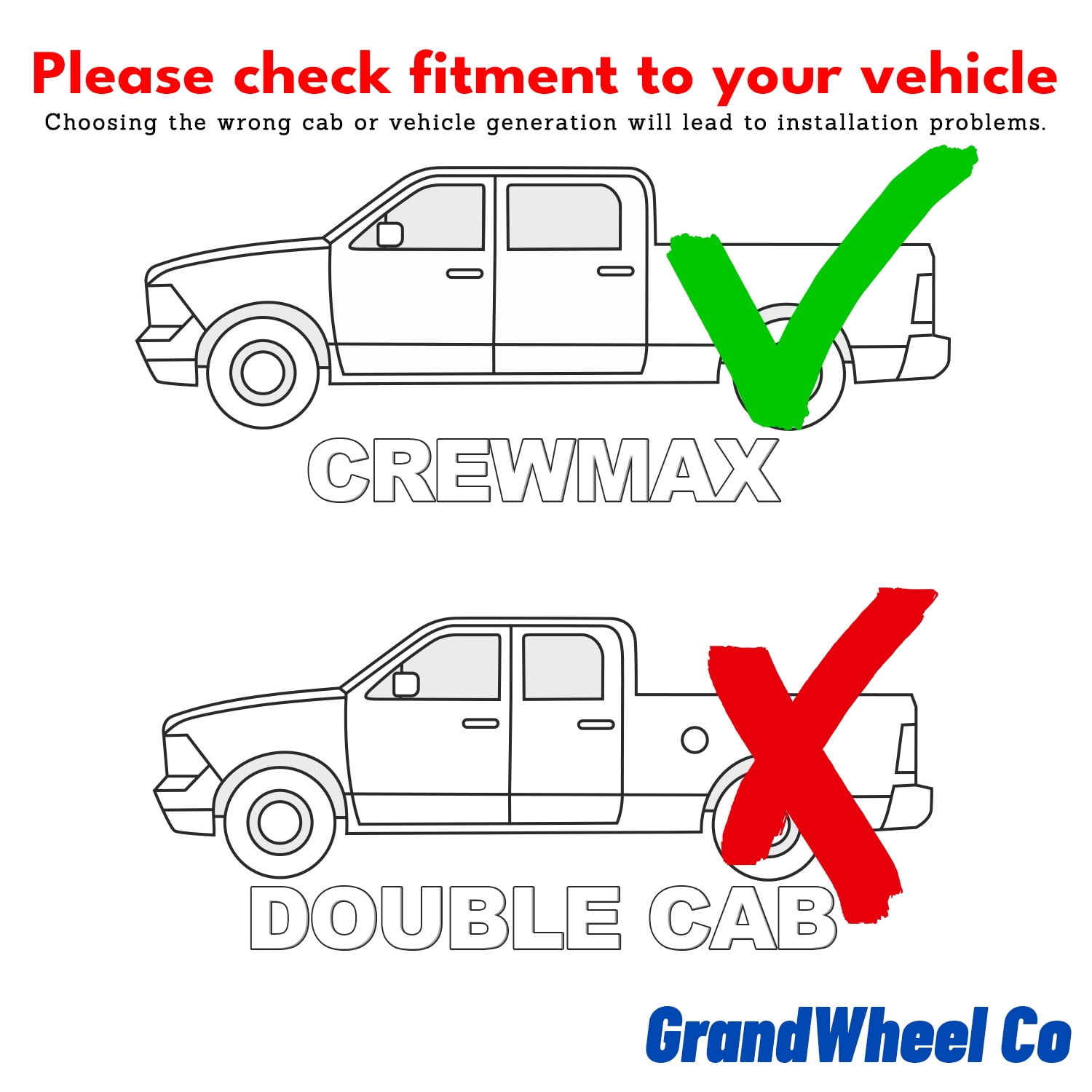GrandWheel Co Window Deflectors Smoke Tinted In-Channel Side Window Vent Visor Deflectors Rain Guards Compatible with Toyota Tundra 2022-2025 CrewMax - 4pcs. GW0993