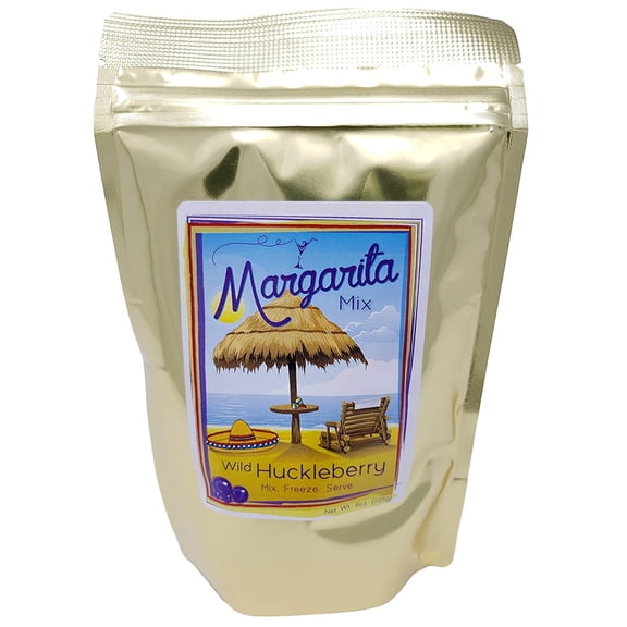 Wild Huckleberry Margarita Mix 8 oz, Made in USA