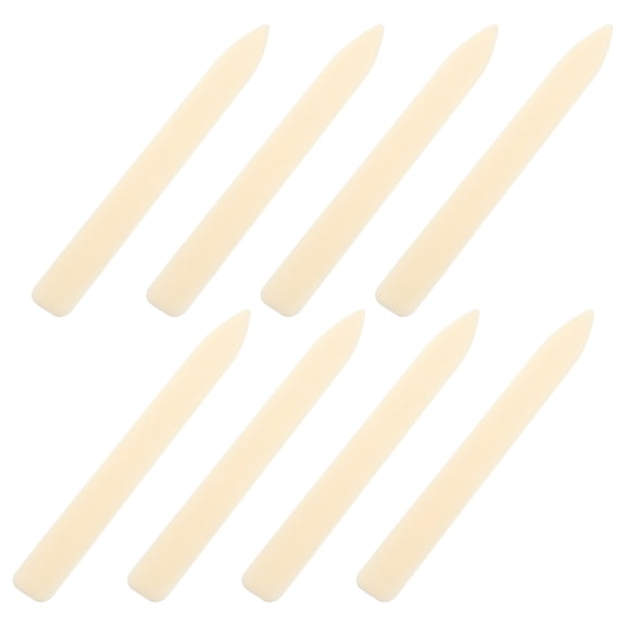 FRCOLOR 8pcs Bone Folder Tool Plastic Bone Folder Paper Creaser Set Scoring Tool For Paper Crafts Bookbinding Card Making And Office Supplies